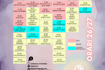 ORARI 26/27